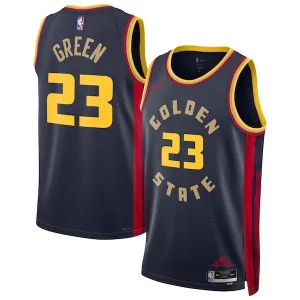 Draymond Green Stylish Golden State Warriors Nike Unisex 2024/25 Swingman Player Jersey City Edition Navy