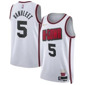 Fred VanVleet Houston Rockets Nike Unisex Splendide 2024/25 Swingman Player Jersey City Edition White