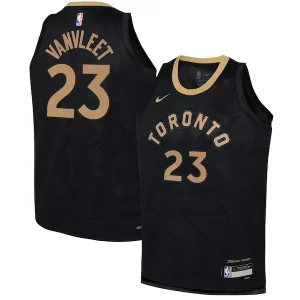 Fred VanVleet Toronto Raptors Nike Youth 2022/23 Unique Swingman Jersey City Edition Black