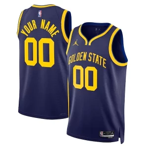 Golden State Warriors Jordan Brand Unique Unisex 2022/23 Swingman Custom Jersey Statement Edition Blue