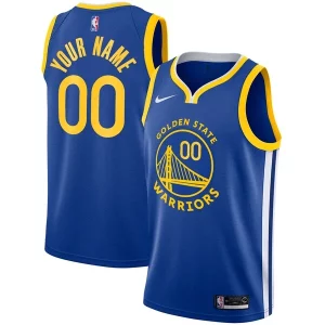 Golden State Admirable Warriors Nike Unisex 2019/20 Custom Swingman Jersey Royal Icon Edition