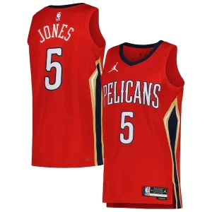Herbert Jones New Orleans Pelicans Authentique Jordan Brand Unisex Swingman Jersey Statement Edition Red