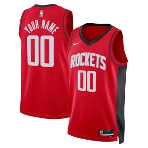Houston Rockets Nike Unisex Swingman Classique Custom Jersey Red Icon Edition