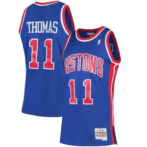 Isiah Thomas Detroit Splendide Pistons 1988/89 Hardwood Classics Swingman Jersey Blue