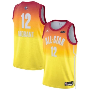 Ja Morant Jordan Admirable Brand 2023 NBA All Star Game Swingman Jersey Orange