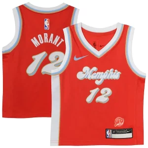 Ja Morant Commémoratif Memphis Grizzlies Nike Toddler 2024/25 Swingman Player Jersey City Edition Red