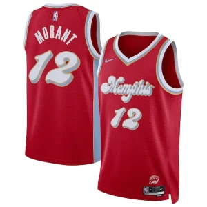 Ja Morant Memphis Grizzlies Nike Unisex 2024/25 Personalisable Swingman Player Jersey City Edition Red