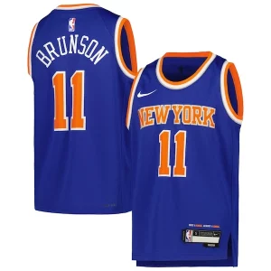 Jalen Dashing Brunson New York Knicks Nike Youth Swingman Jersey Icon Edition Blue