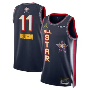 Jalen Brunson Nike Unisex Personalisable 2025 NBA All Star Game Swingman Player Jersey Navy