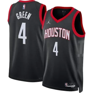 Jalen Green Houston Confortable Rockets Jordan Brand Unisex Swingman Jersey Statement Edition Black