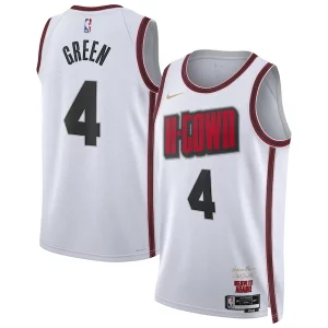 Jalen Green Houston Rockets Magnifique Nike Unisex 2024/25 Swingman Player Jersey City Edition White
