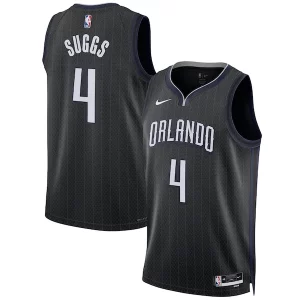 Jalen Suggs Orlando Magic Nike Unisex 2022/23 Swingman Jersey City Edition Moderne Black