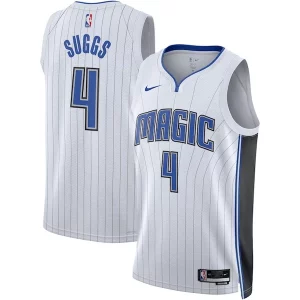Jalen Suggs Orlando Gracieux Magic Nike Unisex Swingman Jersey Association Edition White/Black