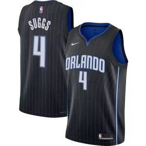 Jalen Suggs Orlando Magic Nike Youth Swingman Jersey Icon Edition Black Commémoratif