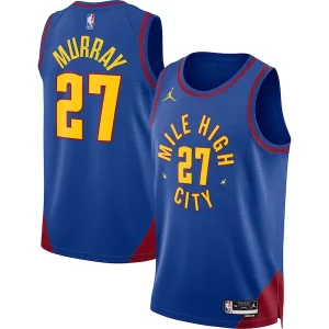 Jamal Murray Denver Nuggets Jordan Brand Unisex Swingman Premium Jersey Statement Edition Blue