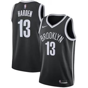 James Haut de gamme Harden Brooklyn Nets Nike 2020/21 Swingman Jersey Black Icon Edition