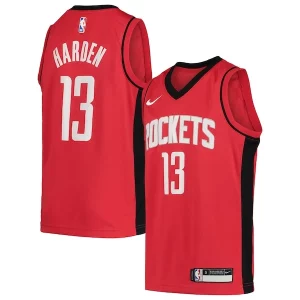 James Harden Houston Rockets Nike Youth Team Distingué Swingman Jersey Icon Edition Red