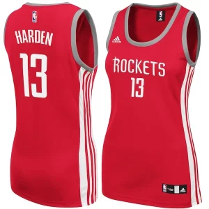 James Harden Houston Rockets adidas Women's Replica Jersey Red Classique
