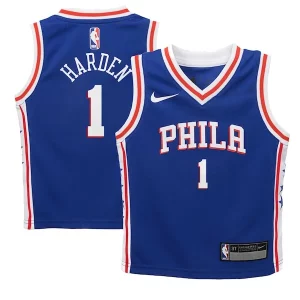 James Harden Philadelphia 76ers Nike Preschool Swingman Player Refiné Jersey Icon Edition Royal