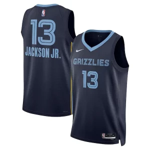 Jaren Superbe Jackson Jr. Memphis Grizzlies Nike Unisex Swingman Jersey Icon Edition Navy