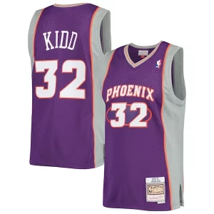 Jason Kidd Phoenix Suns Big & Tall Hardwood Classics 2000/01 Swingman Jersey Sophistiqué Purple