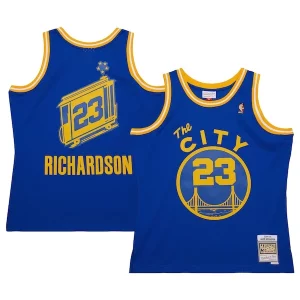 Jason Richardson Golden State Warriors 2004/05 Hardwood Classics Swingman Jersey Royal Uniques