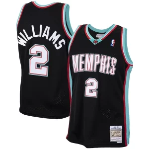 Jason Williams Memphis Commémoratif Grizzlies 2001/02 Hardwood Classics Swingman Jersey Black