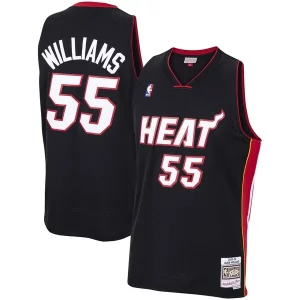 Jason Williams Miami Heat 2005/06 Hardwood Classics Swingman Jersey Black Classique
