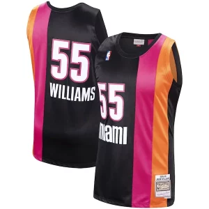 Jason Williams Miami Heat 2005/06 Hardwood Classics Swingman Jersey Black Personalisable
