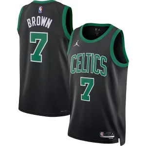 Jaylen Brown Boston Celtics Jordan Brand Charming Unisex Swingman Jersey Statement Edition Black