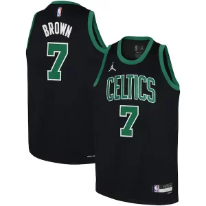 Jaylen Brown Boston Celtics Prime Jordan Brand Youth Swingman Jersey Statement Edition Black
