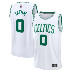 Jayson Tatum Boston Celtics Fast Break Replica Player Jersey Association Edition Charming White