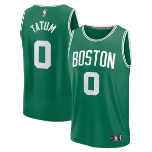 Jayson Tatum Boston Celtics Youth Fast Break Replica Player Jersey Vibrant Icon Edition Kelly Green