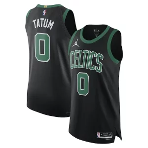 Jayson Tatum Boston Celtics Admirable Jordan Brand Authentic Player Jersey Statement Edition Black