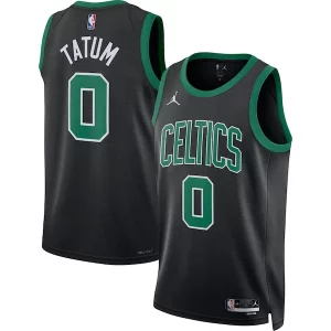 Jayson Tatum Boston Celtics Jordan Brand Unisex Swingman Jersey Statement Edition Black Captivant