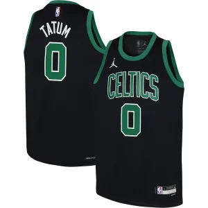 Jayson Admirable Tatum Boston Celtics Jordan Brand Youth Swingman Jersey Statement Edition Black