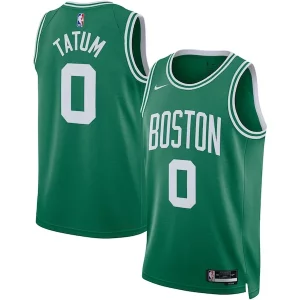 Jayson Tatum Boston Celtics Nike Haut de gamme Unisex Swingman Jersey Icon Edition Kelly Green