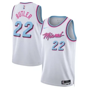 Jimmy Butler Miami Heat Nike Commémoratif Unisex 2024/25 Swingman Player Jersey City Edition White