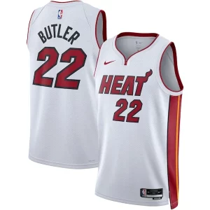 Jimmy Butler Miami Heat Nike Unique Unisex Swingman Jersey Association Edition White