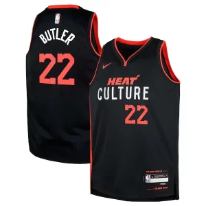 Jimmy Butler Miami Heat Nike Youth Swingman Replica Jersey City Captivant Edition Black