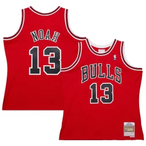 Joakim Noah Chicago Bulls 2013/14 Hardwood Classics Swingman Premium Jersey Red
