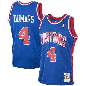 Joe Dumars Detroit Pistons 1988/89 Hardwood Notable Classics Swingman Jersey Blue