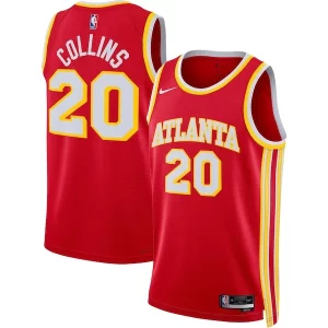 John Collins Atlanta Hawks Nike Unisex Tendance Swingman Jersey Icon Edition Red