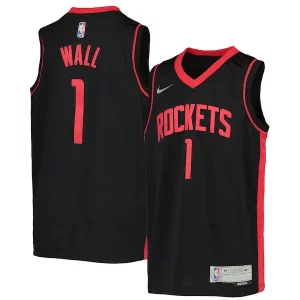 John Wall Houston Rockets Nike Youth 2020/21 Swingman Moderne Player Jersey Earned Edition Black