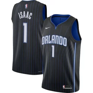 Jonathan Isaac Orlando Magic Nike Youth Swingman Jersey Icon Edition Black Moderne