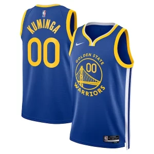 Jonathan Kuminga Vibrant Golden State Warriors Nike Unisex Swingman Badge Player Jersey Icon Edition Royal
