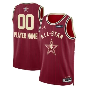 Jordan Brand Unisex 2024 NBA All Star Game Swingman Custom Exclusif Jersey Crimson