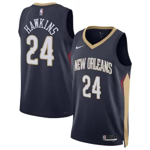 Jordan Hawkins Classique New Orleans Pelicans Nike Unisex Swingman Jersey Icon Edition Navy