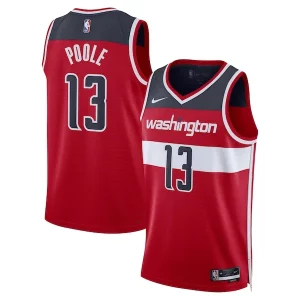 Jordan Poole Washington Wizards Éclatant Nike Unisex Swingman Jersey Icon Edition Red