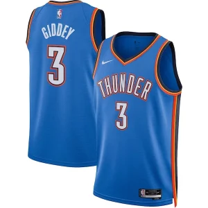 Josh Confortable Giddey Oklahoma City Thunder Nike Unisex Swingman Jersey Icon Edition Blue